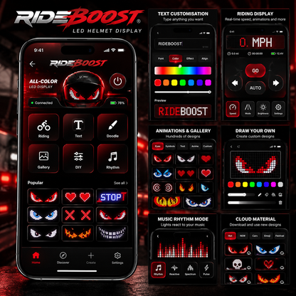 Ride Boost LED Display